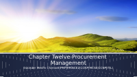 12 -Chapter Twelve-Project Procurement management.pptx